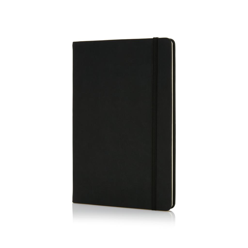 Carnet deluxe A5 cu copertă tare din PU brown