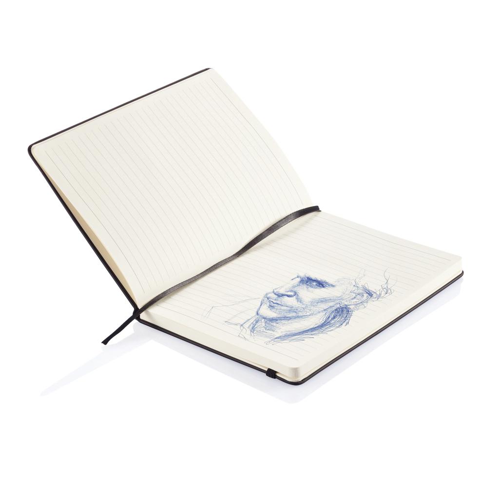 Carnet deluxe A5 cu copertă tare din PU brown