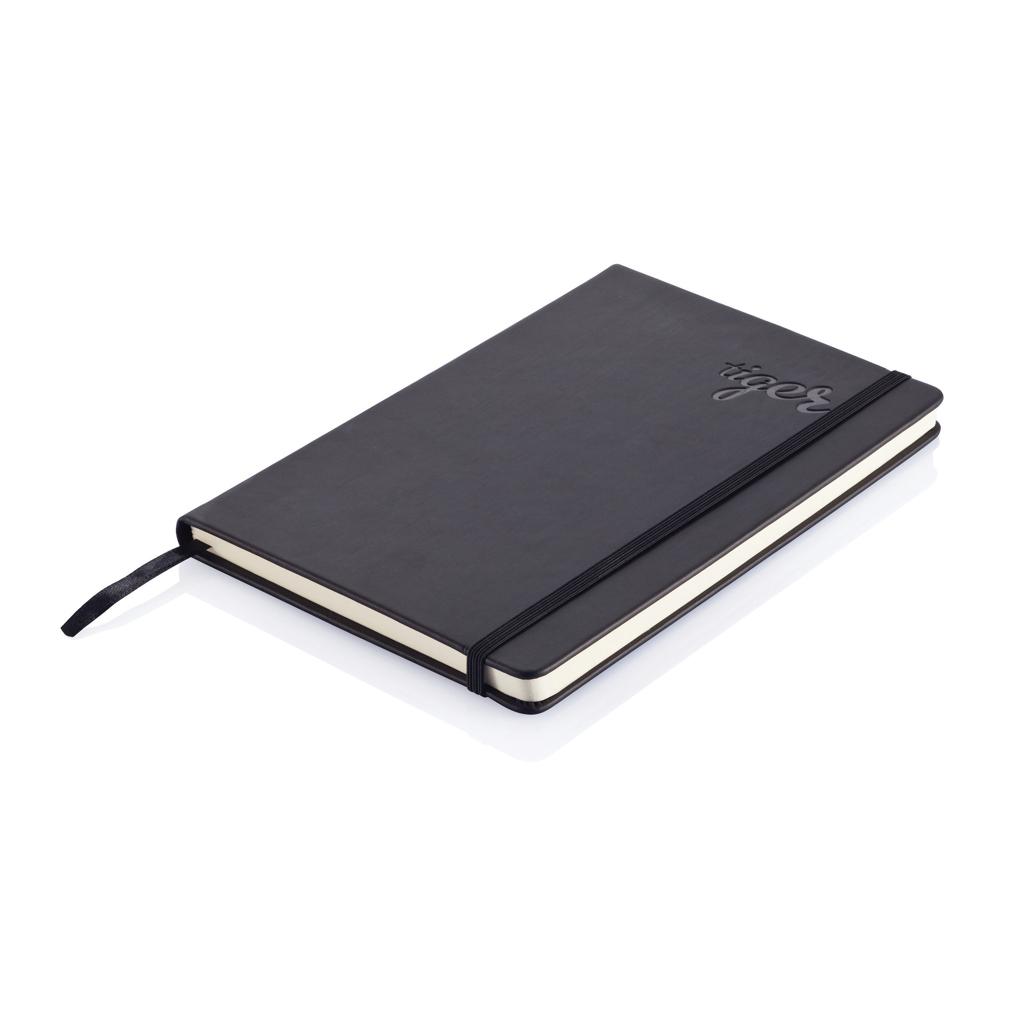 Carnet deluxe A5 cu copertă tare din PU brown