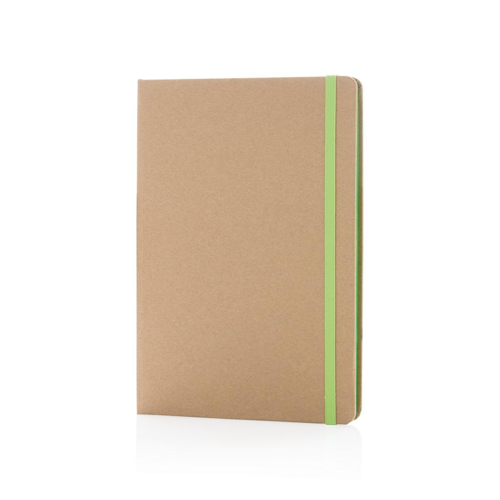 Carnet A5 din kraft green