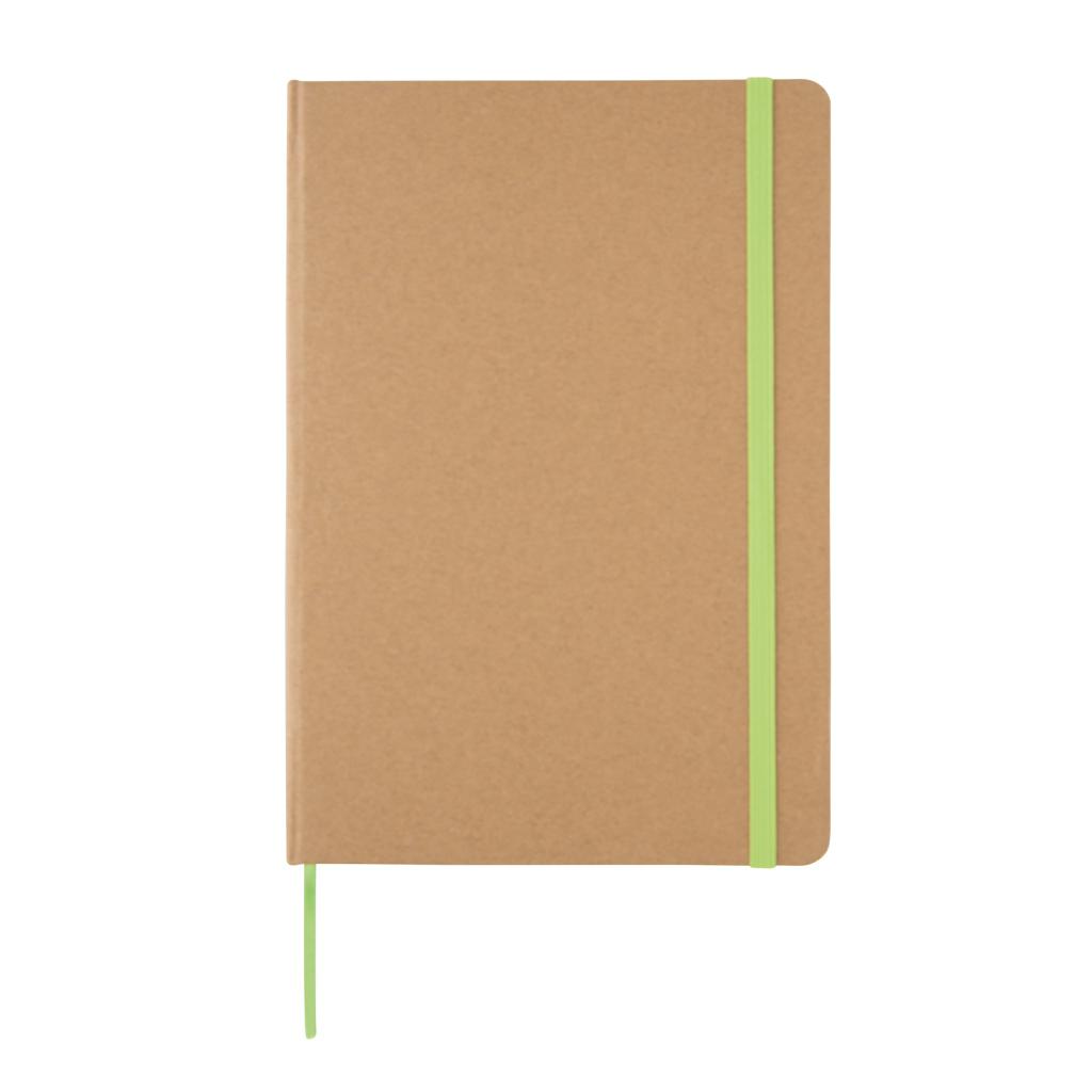 Carnet A5 din kraft green