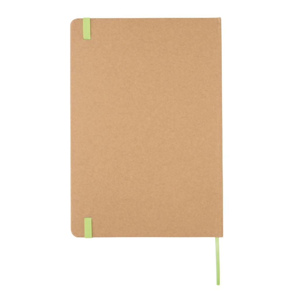 Carnet A5 din kraft green