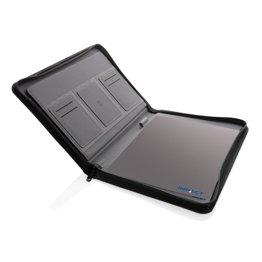 Portofoliu A4 cu fermoar Impact AWARE™ RPET anthracite