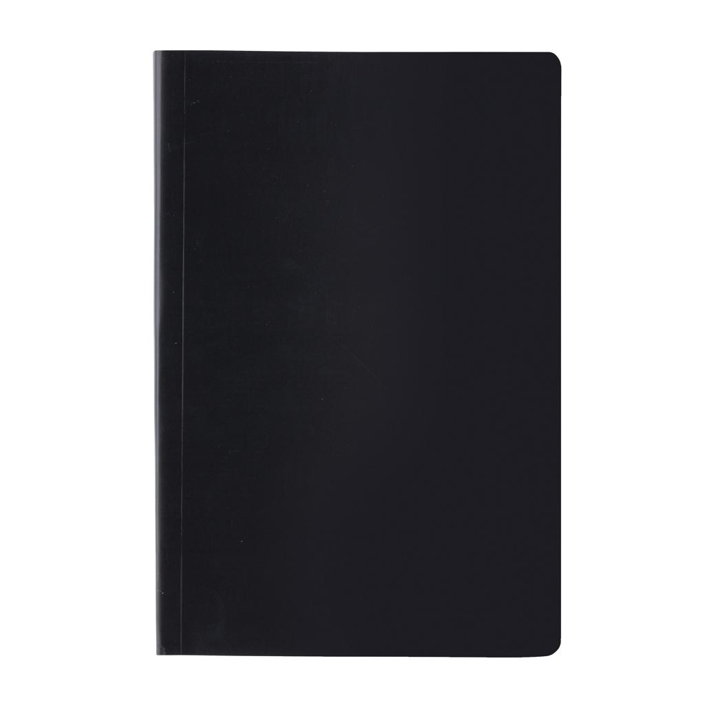 Carnet A5 cu copertă moale din hârtie de piatră Impact black
