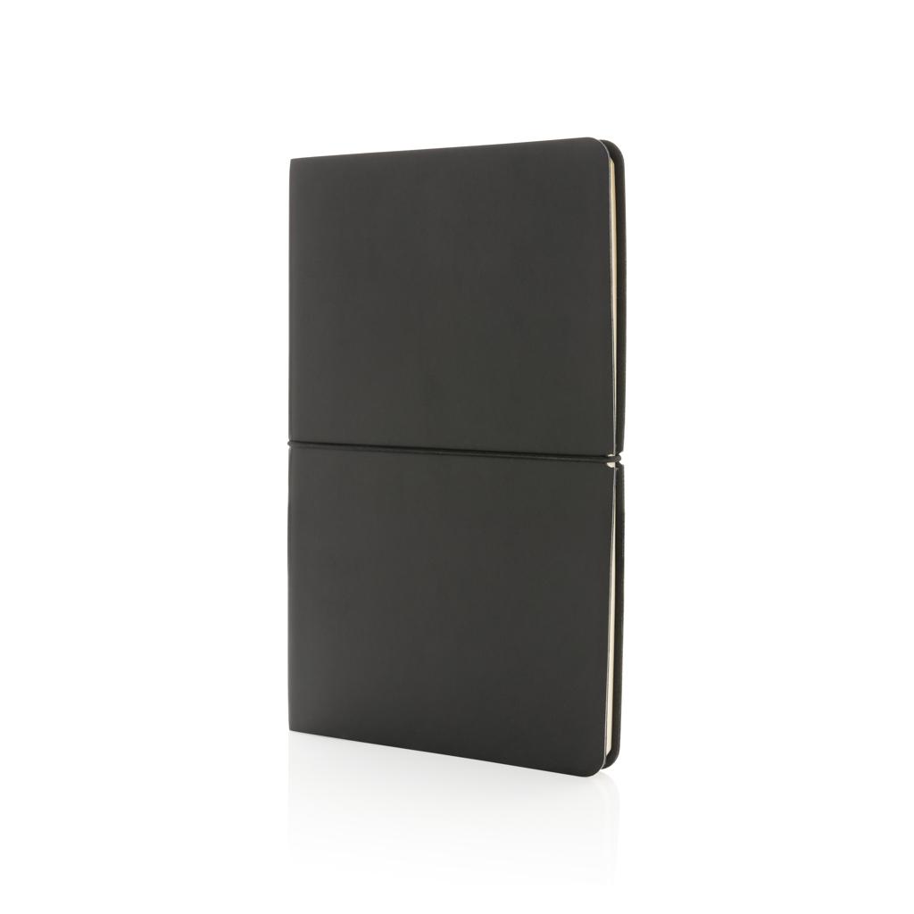 Carnet modern deluxe A5 cu copertă moale black