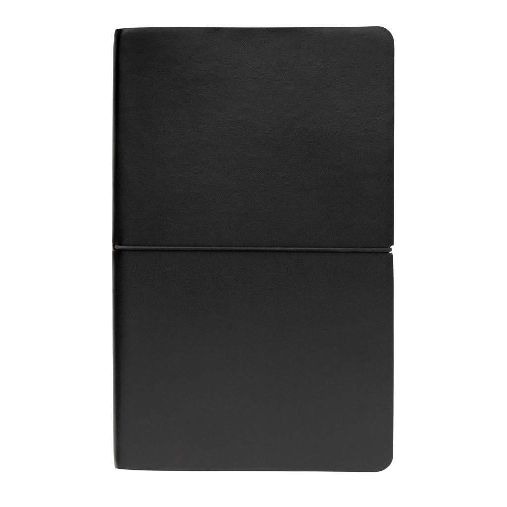 Carnet modern deluxe A5 cu copertă moale black