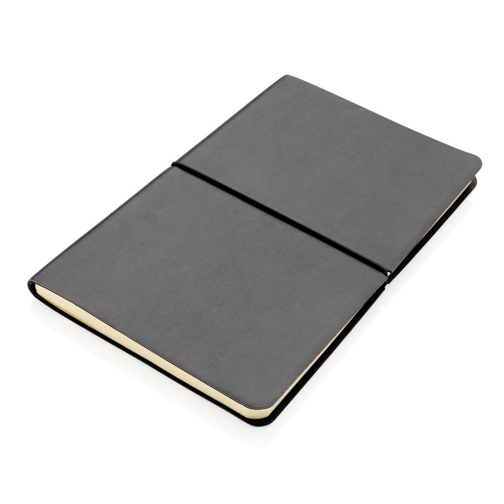 Carnet modern deluxe A5 cu copertă moale black