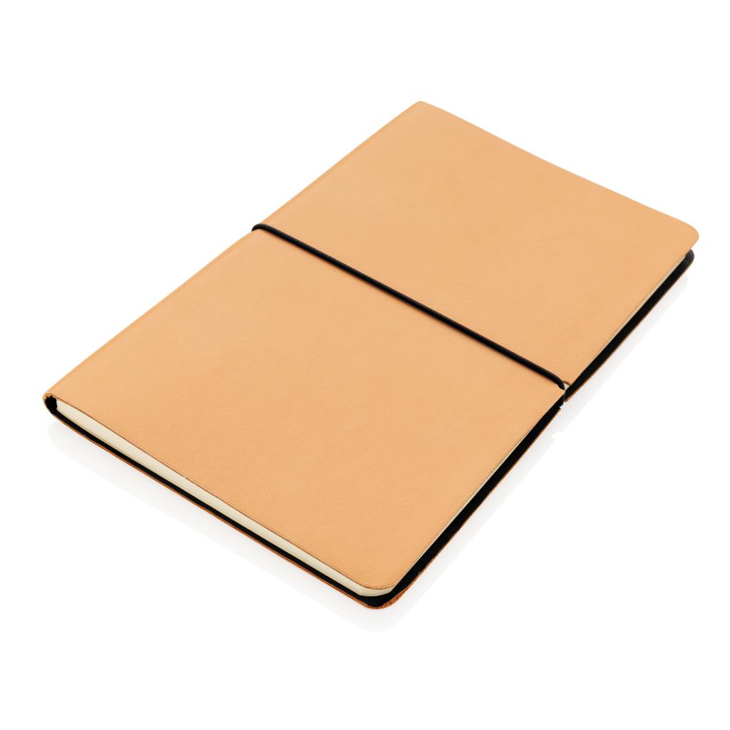Carnet modern deluxe A5 cu copertă moale brown