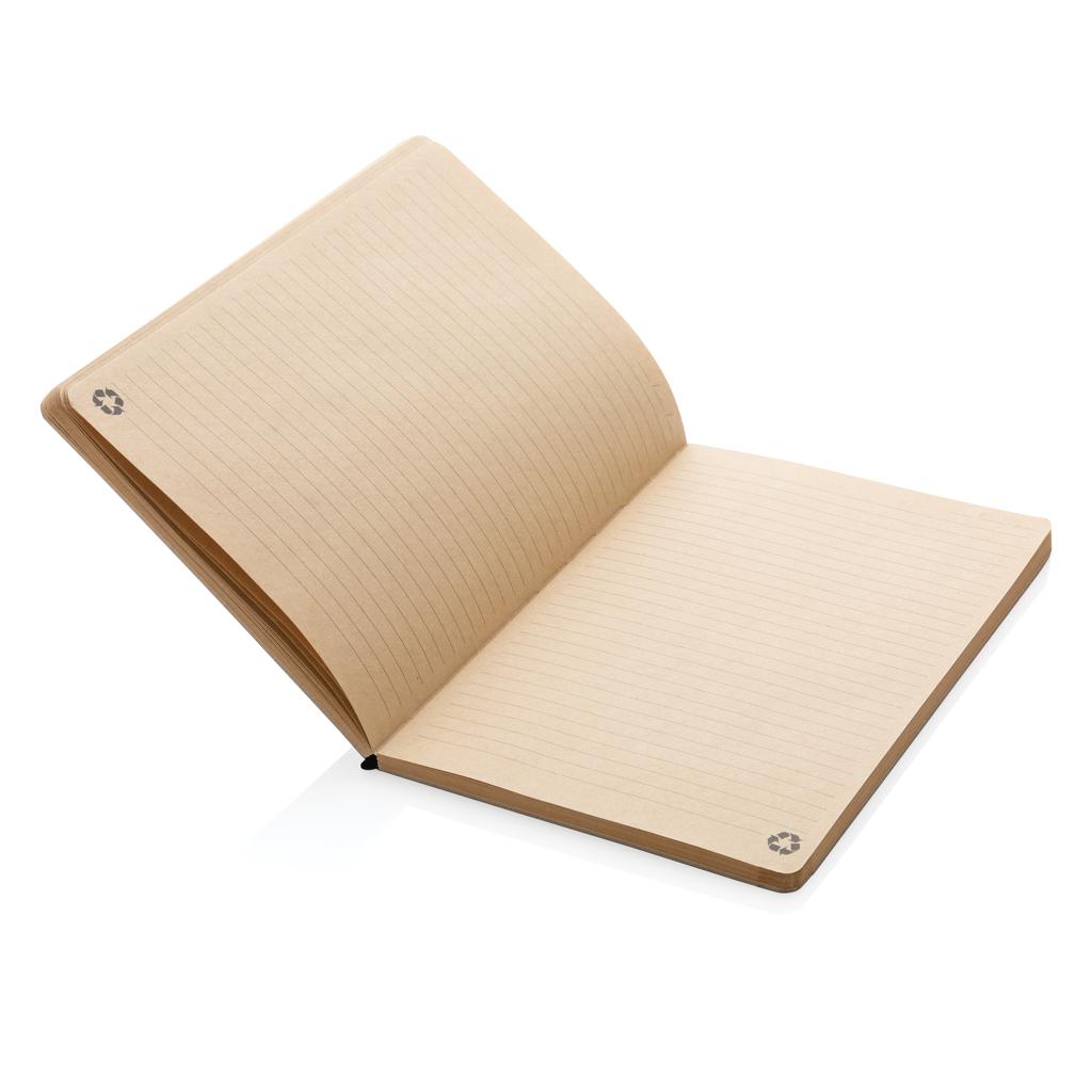 Carnet A5 din plută și kraft blue