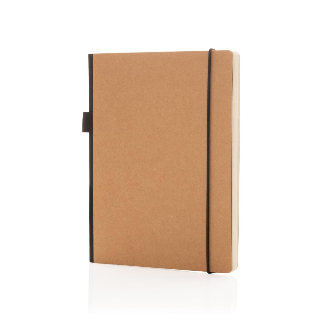 Carnet A5 deluxe cu copertă tare din kraft brown