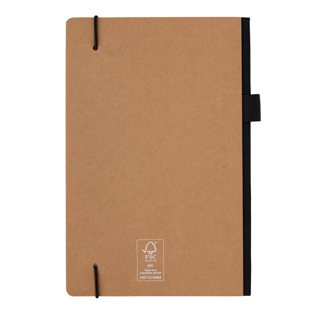 Carnet A5 deluxe cu copertă tare din kraft brown