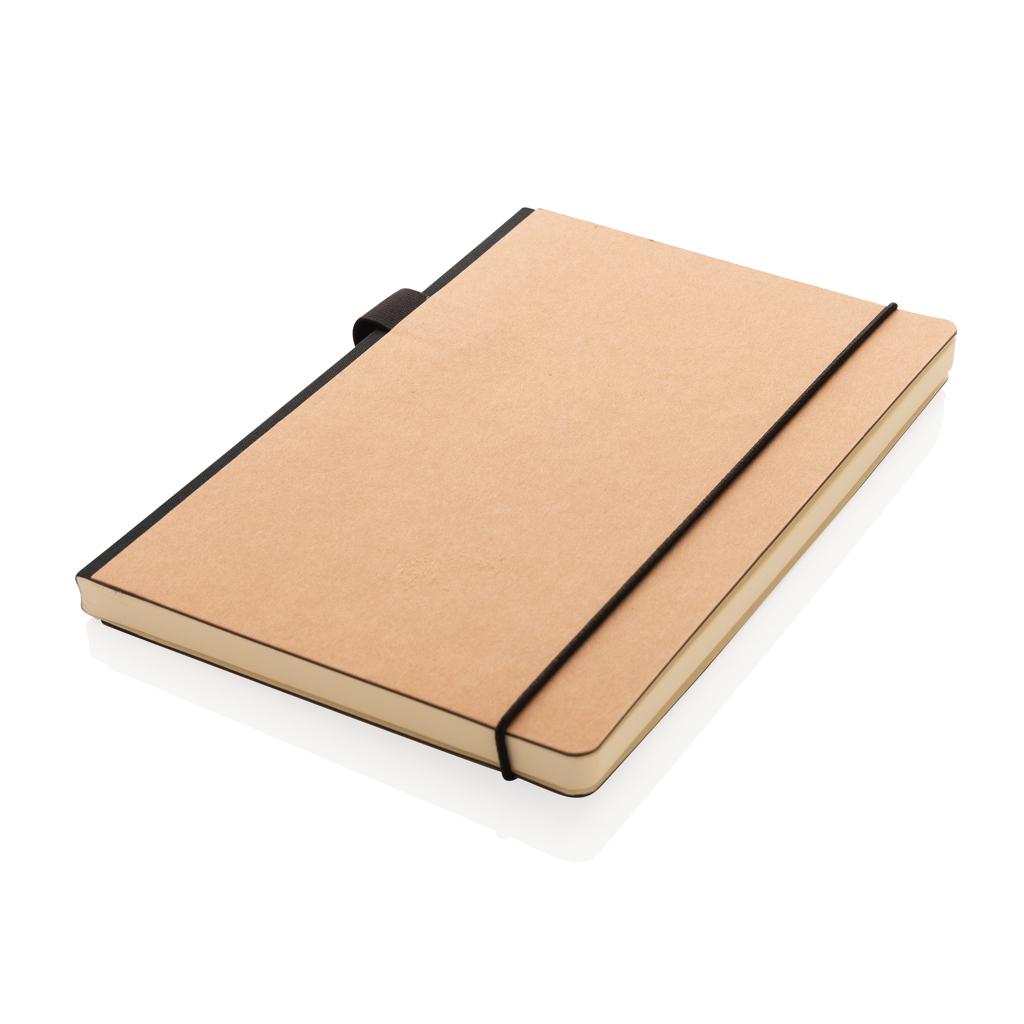 Carnet A5 deluxe cu copertă tare din kraft brown