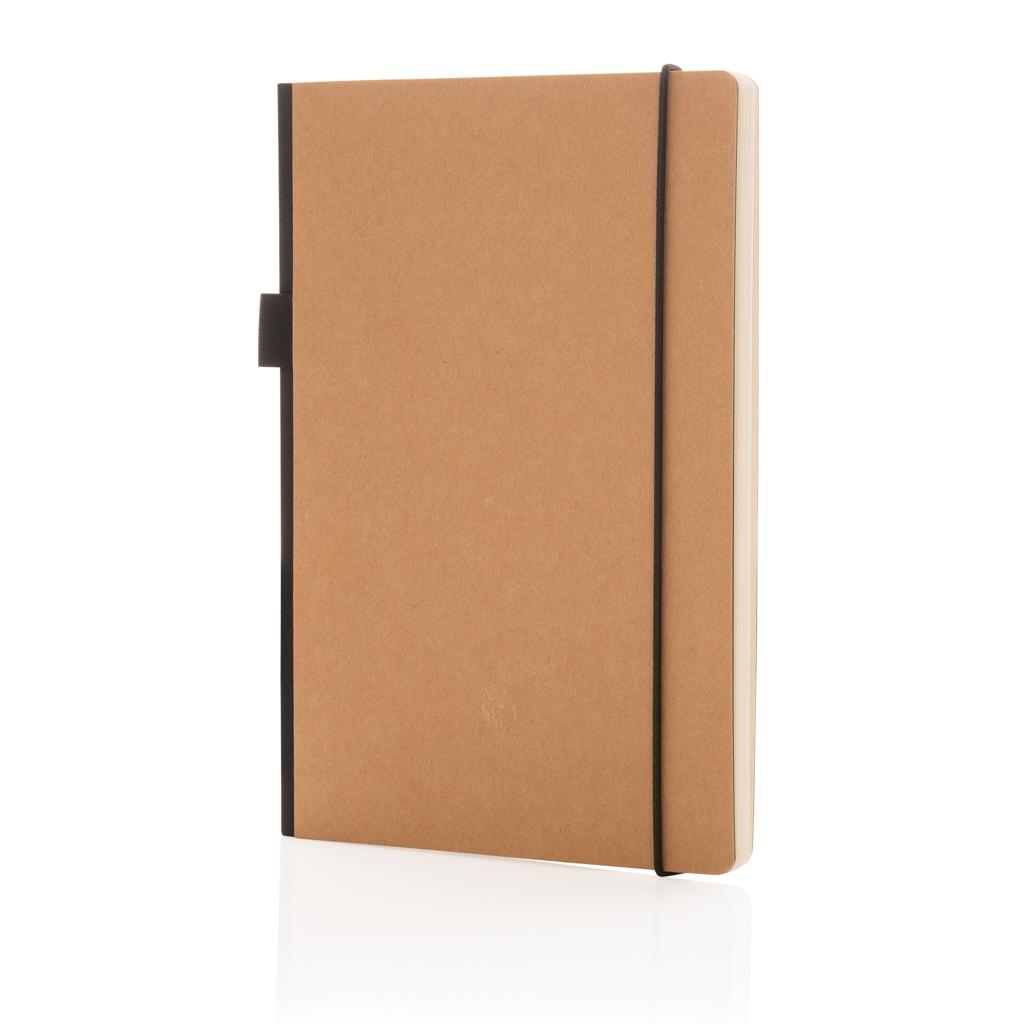 Carnet A5 deluxe cu copertă tare din kraft brown