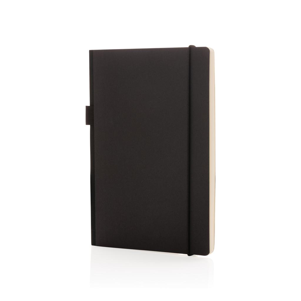 Carnet A5 deluxe cu copertă tare din kraft black