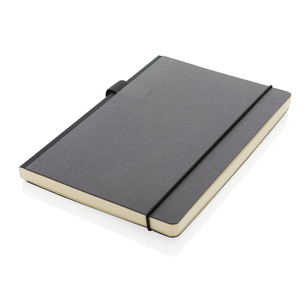 Carnet A5 deluxe cu copertă tare din kraft black