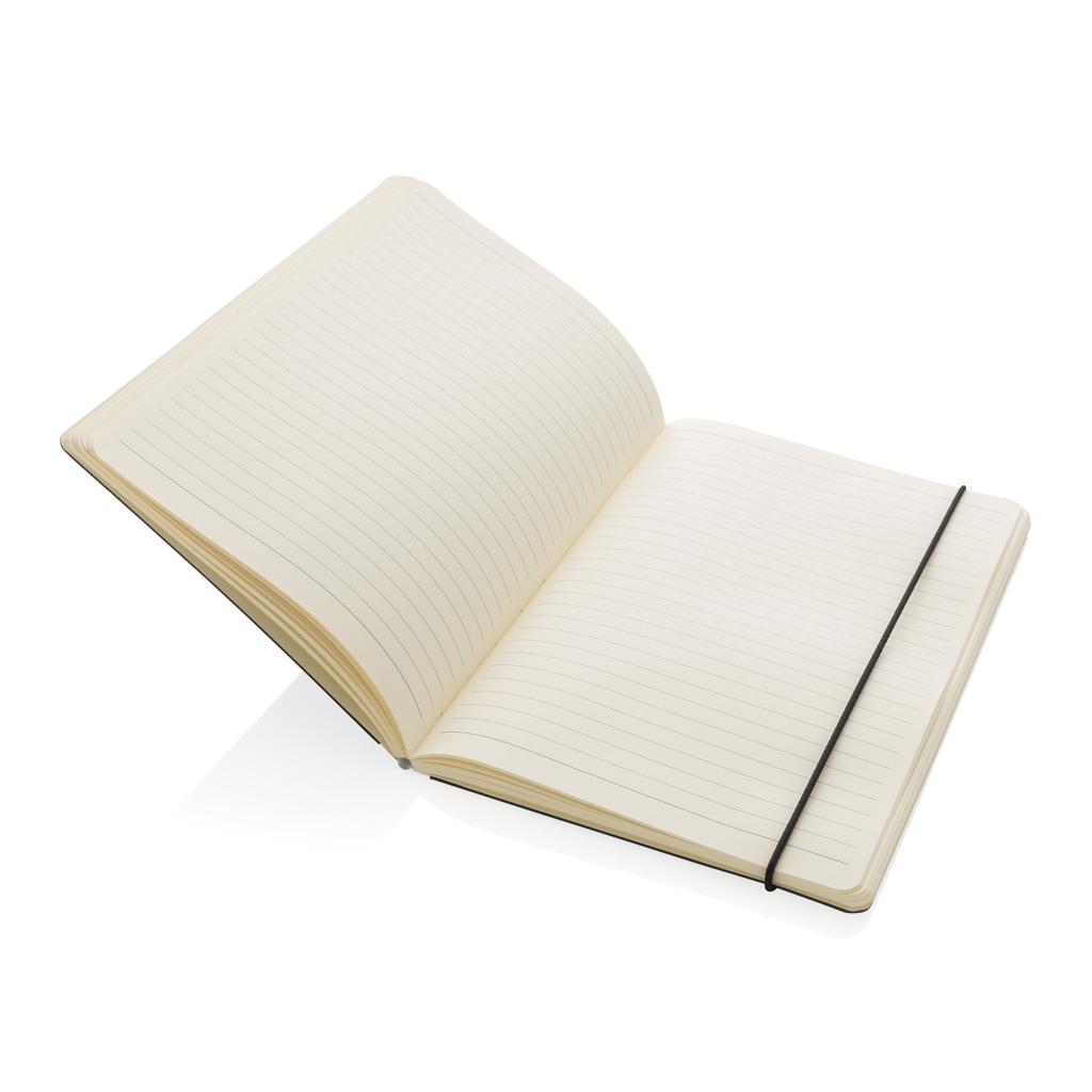 Carnet A5 deluxe cu copertă tare din kraft black