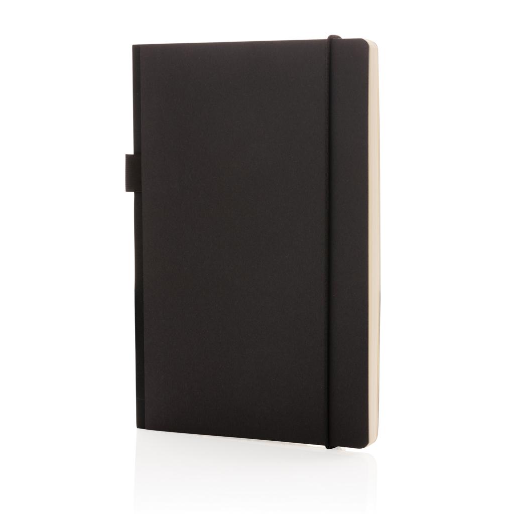 Carnet A5 deluxe cu copertă tare din kraft black