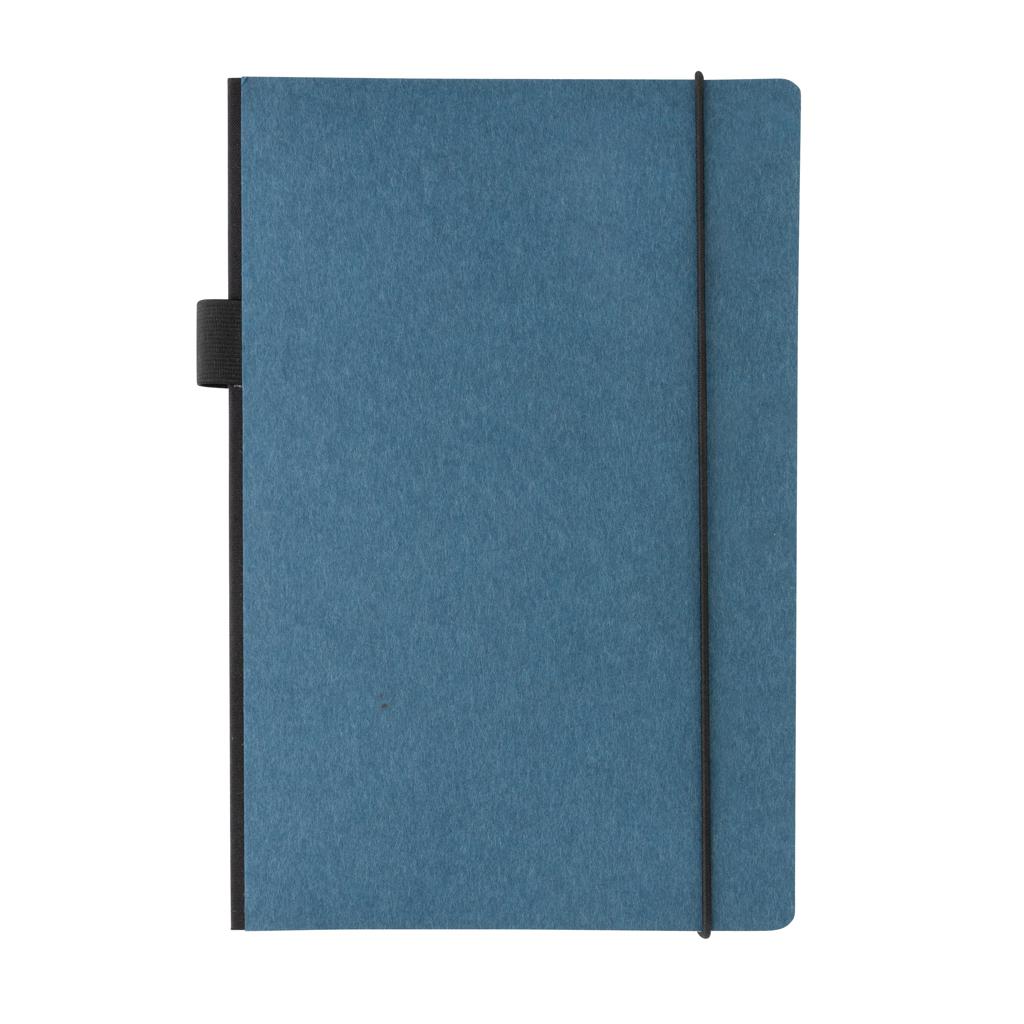 Carnet A5 deluxe cu copertă tare din kraft blue