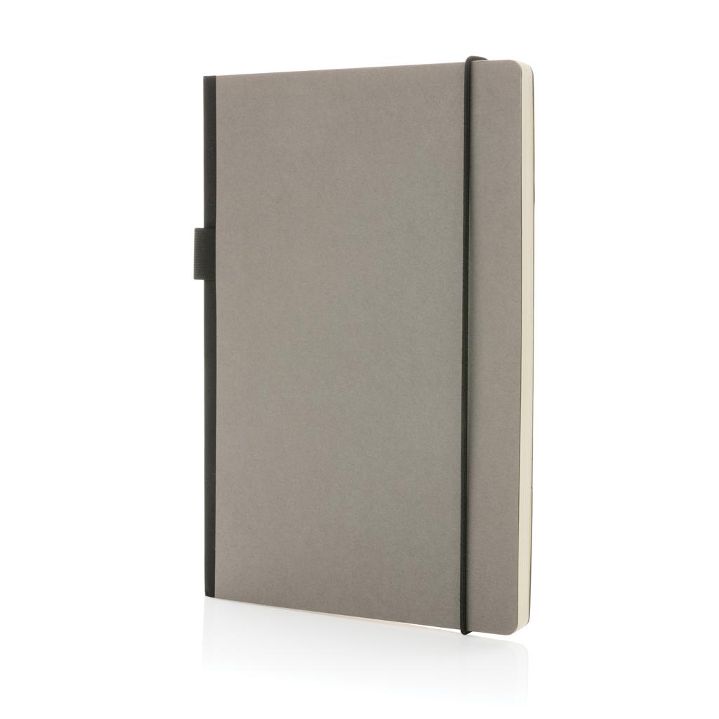 Carnet A5 deluxe cu copertă tare din kraft grey