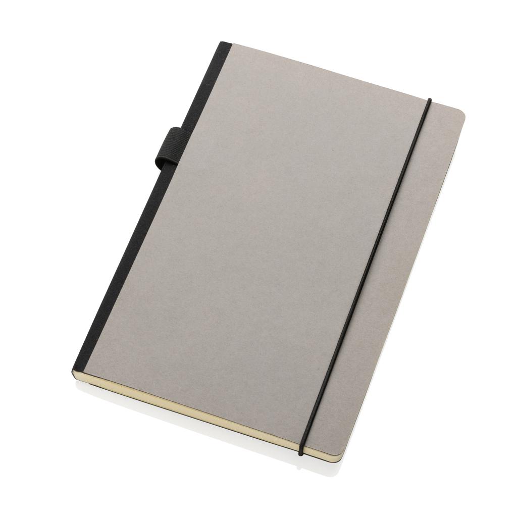 Carnet A5 deluxe cu copertă tare din kraft grey