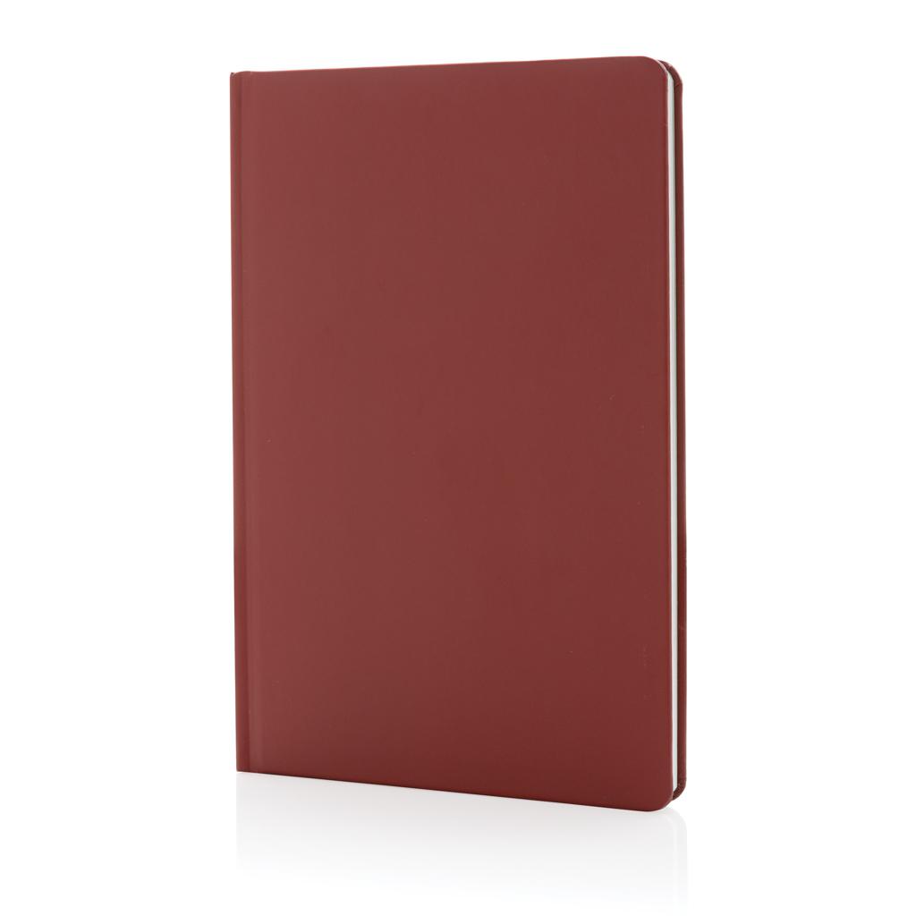 Carnet A5 cu copertă tare din hârtie de piatră Impact red