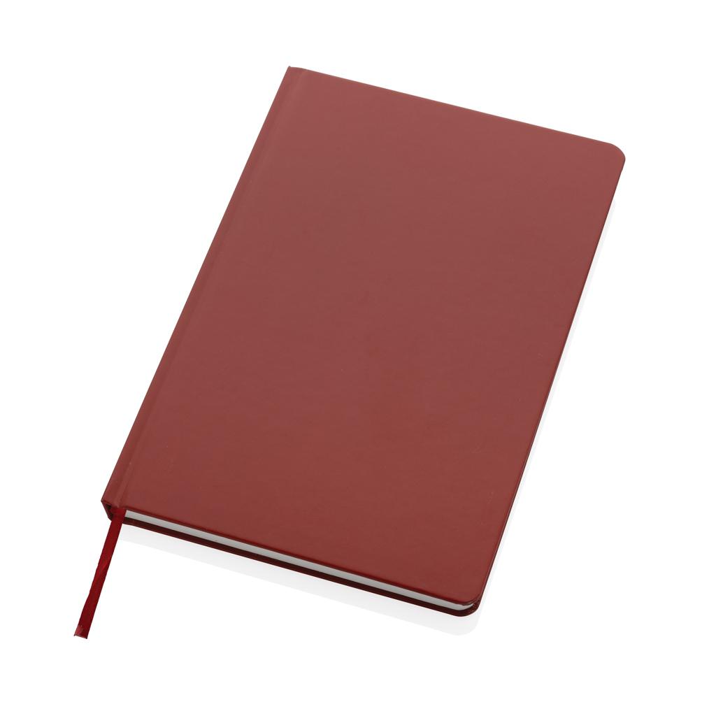Carnet A5 cu copertă tare din hârtie de piatră Impact red