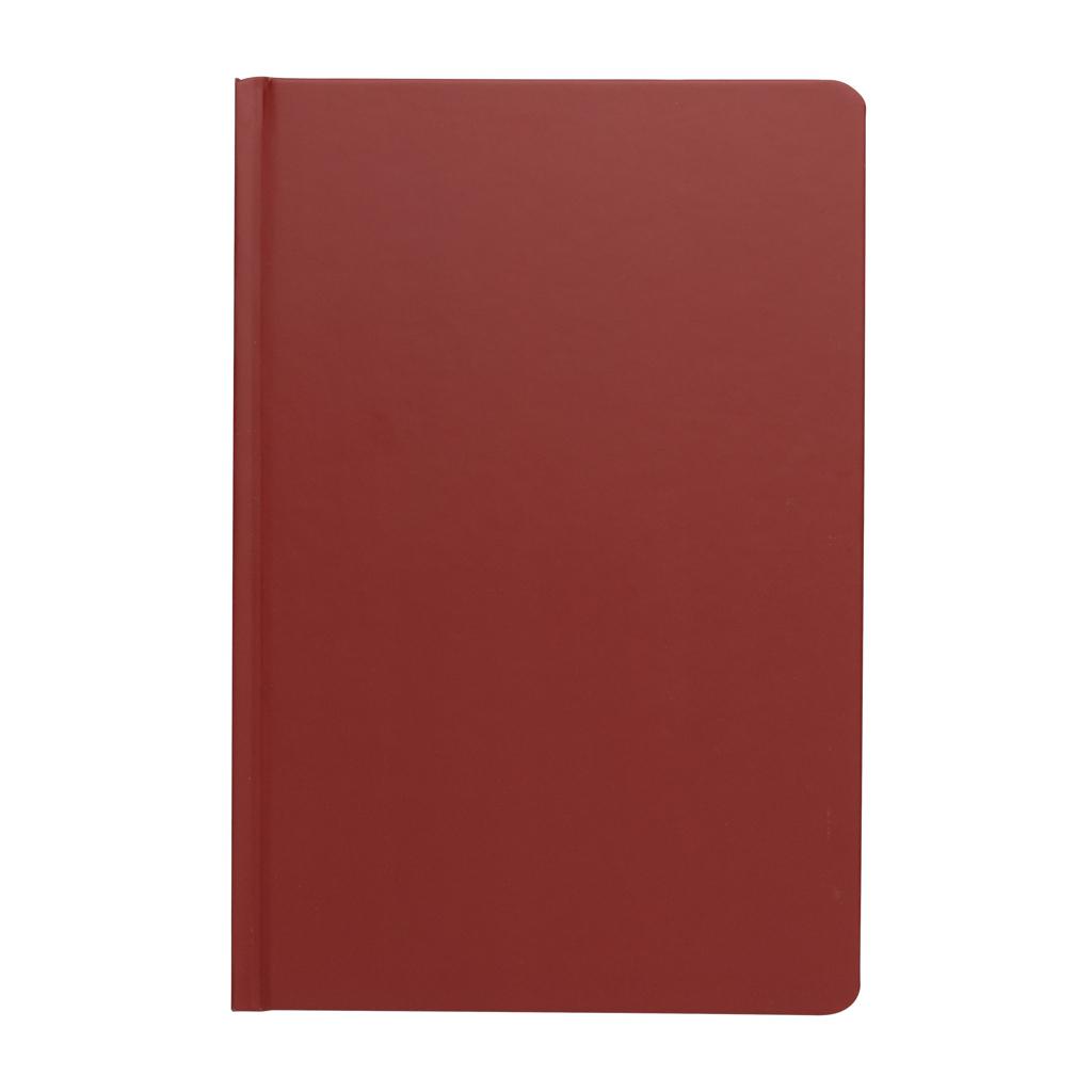 Carnet A5 cu copertă tare din hârtie de piatră Impact red