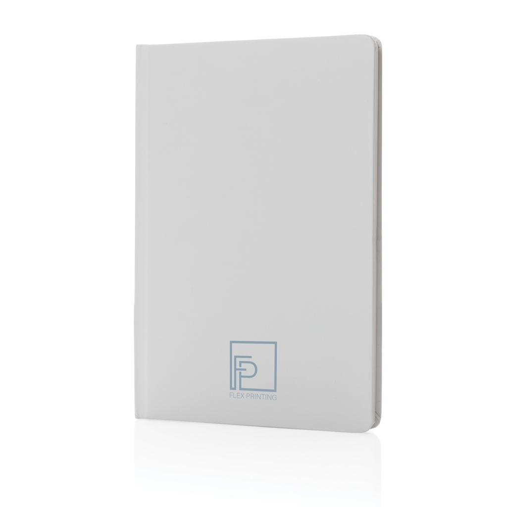 Carnet A5 cu copertă tare din hârtie de piatră Impact transparent