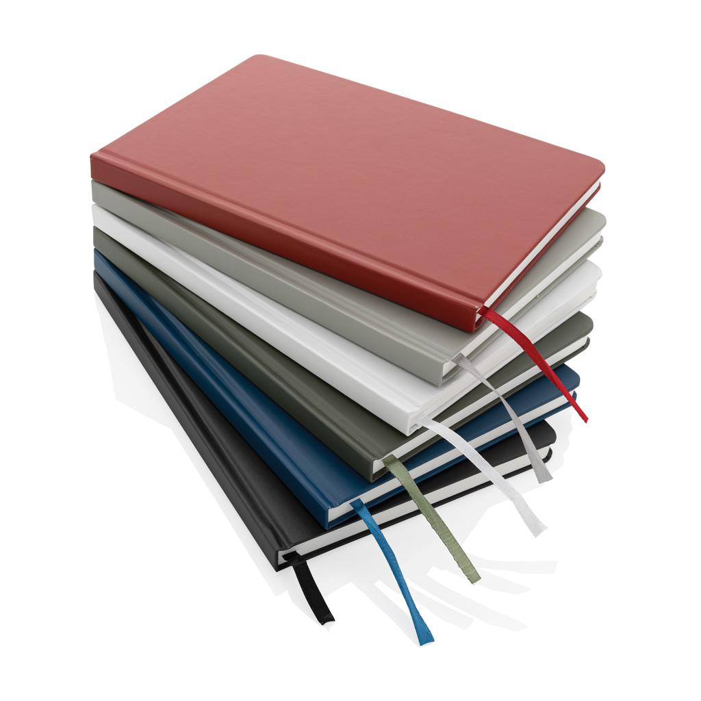 Carnet A5 cu copertă tare din hârtie de piatră Impact transparent