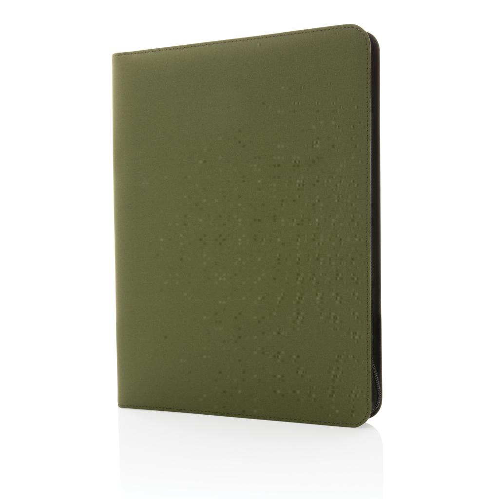 Portofoliu tech deluxe 300D cu fermoar Impact Aware™ green