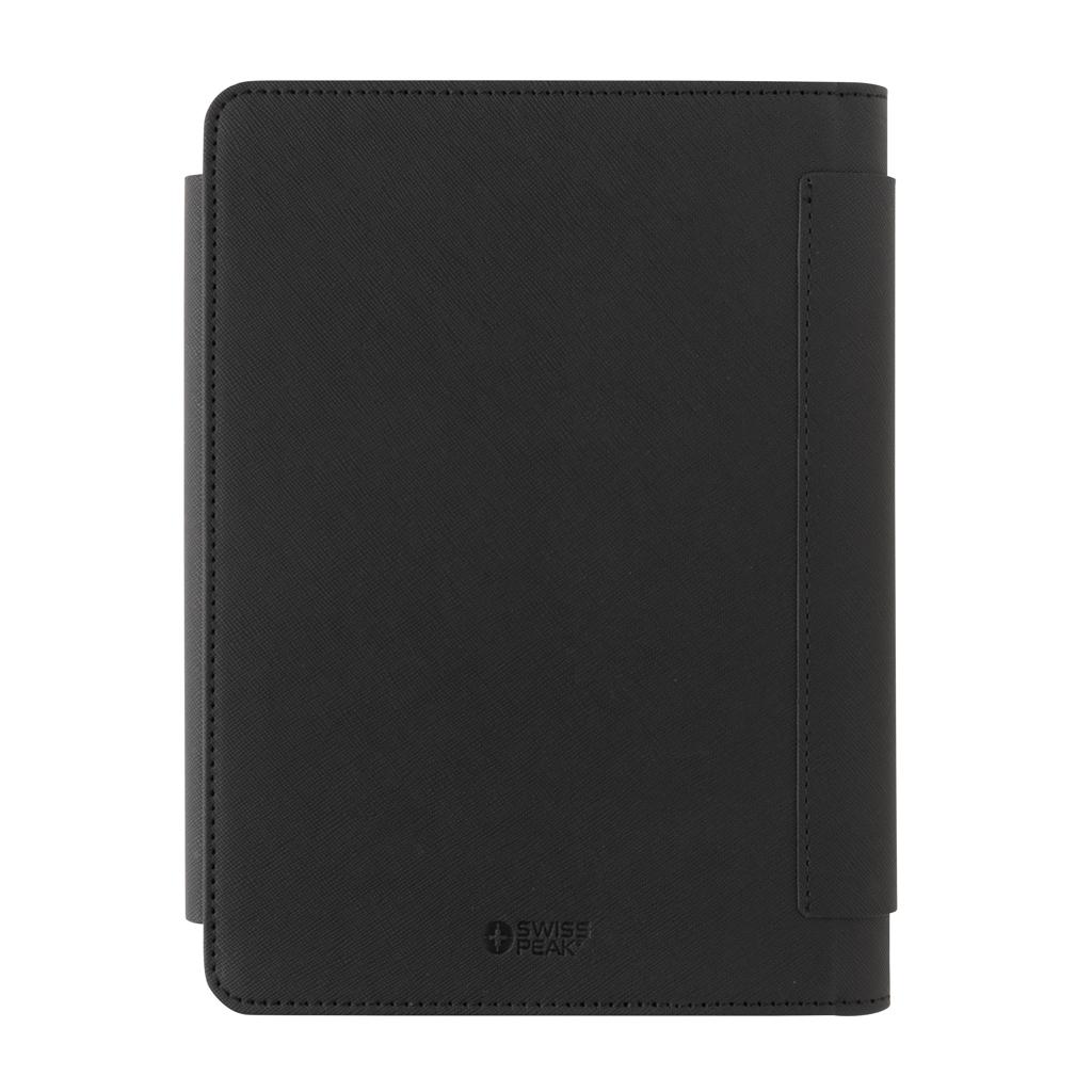 Portofoliu A5 RCS rPU cu hârtie de piatră Swiss Peak Heritage black