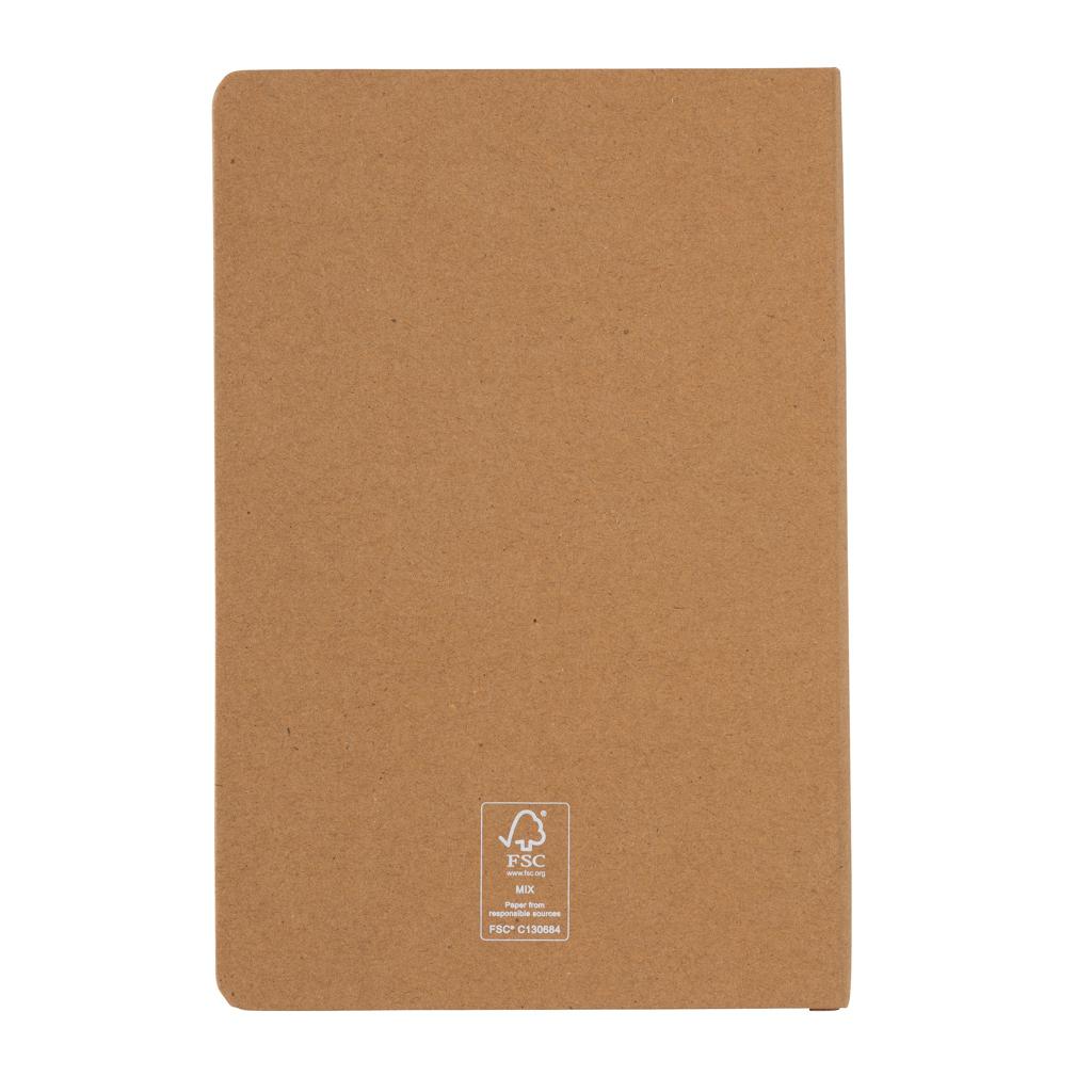 Carnet cu copertă tare A5 brown