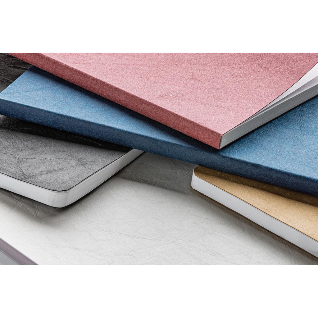 Caiet A5 din hârtie reciclată, certificat GRS Salton blue