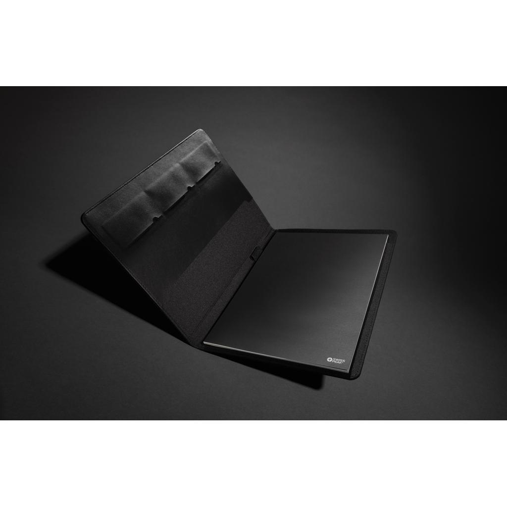 Portofoliu A4 Swiss Peak Script AWARE™ black