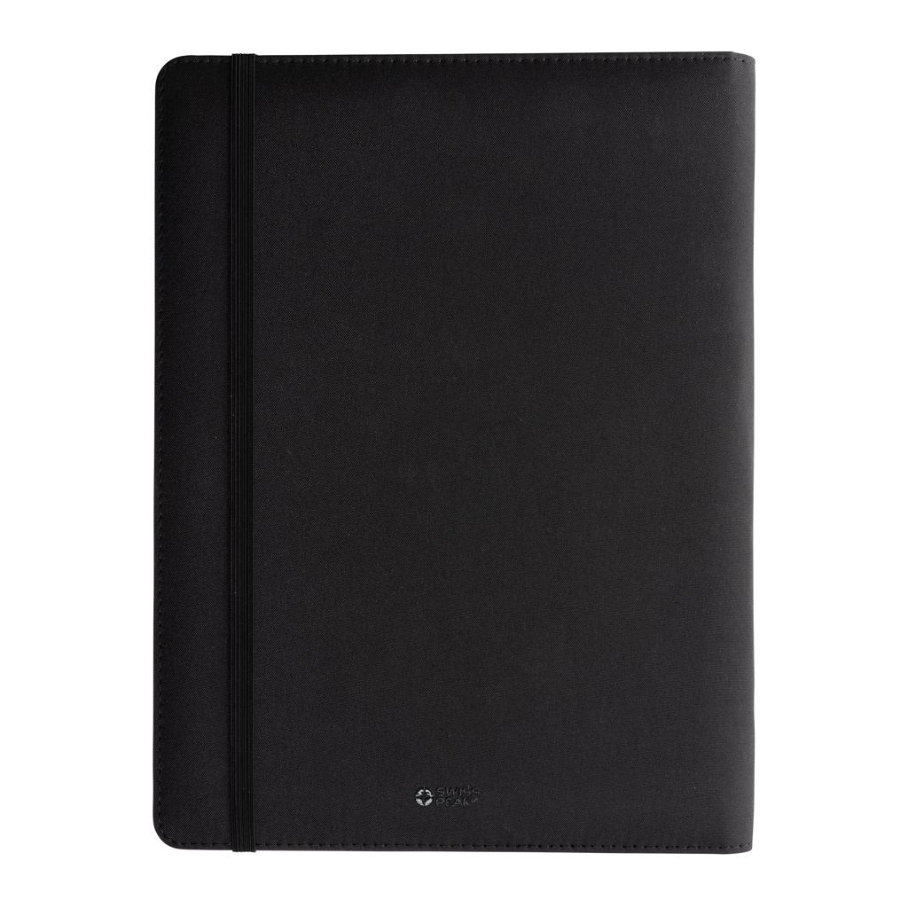 Portofoliu A4 Swiss Peak Script AWARE™ black