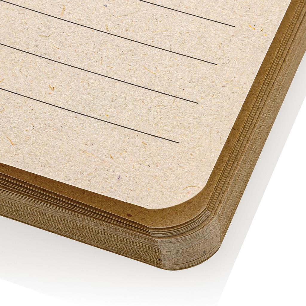 Caiet A5 din hârtie din trestie de zahăr Stylo  brown