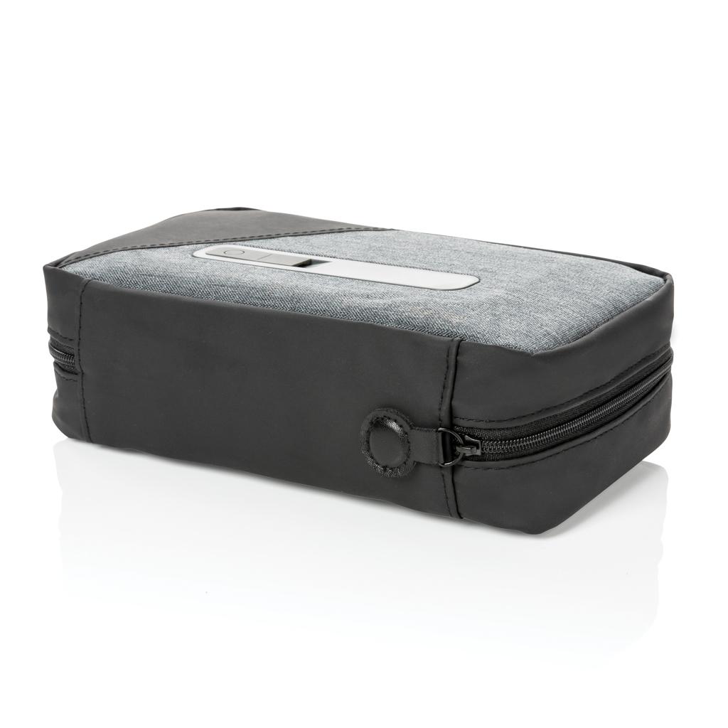 Husă portabilă de sterilizare cu UV-C și baterie integrată grey