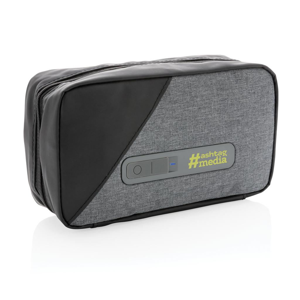 Husă portabilă de sterilizare cu UV-C și baterie integrată grey