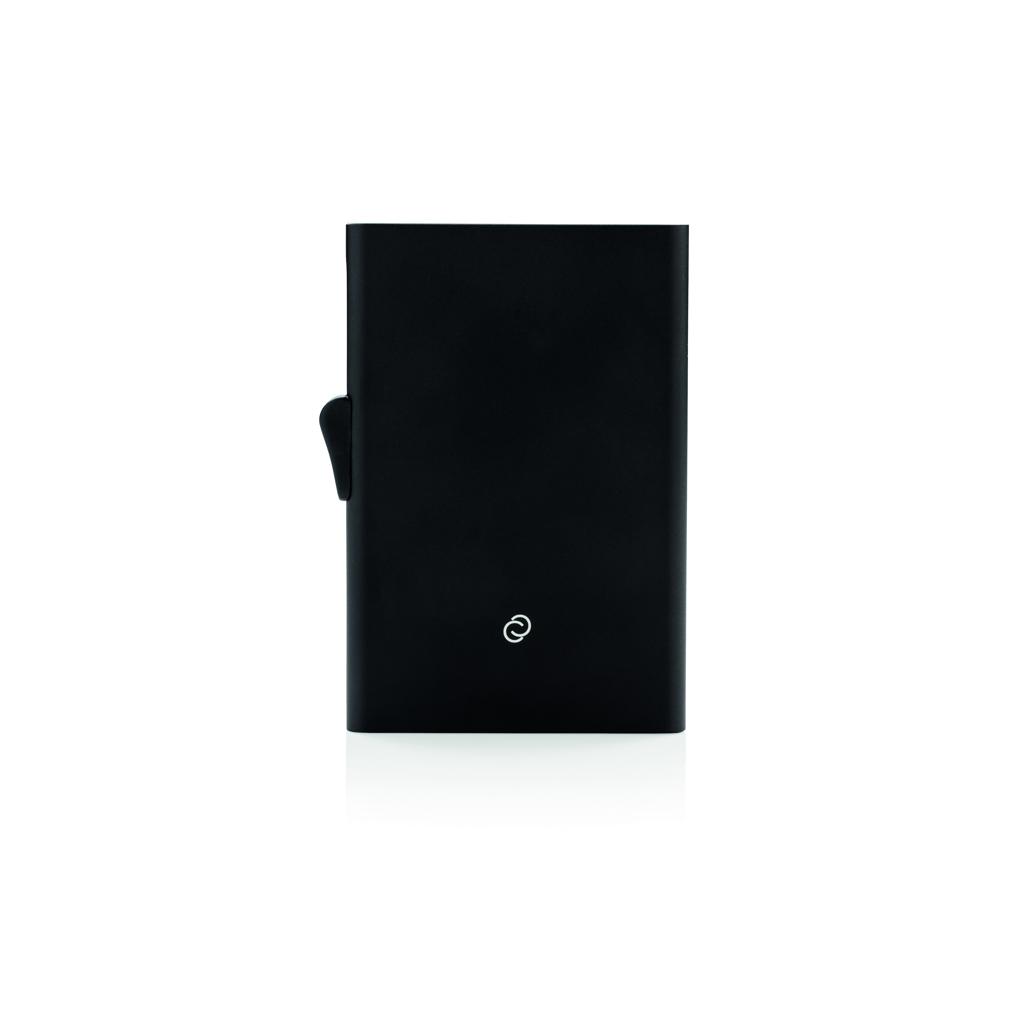 Suport de carduri RFID din aluminiu C-Secure black