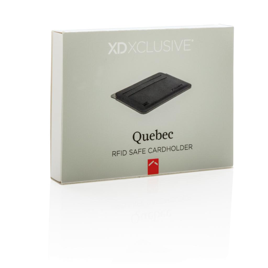 Suport de carduricu protecție RFID Quebec  black