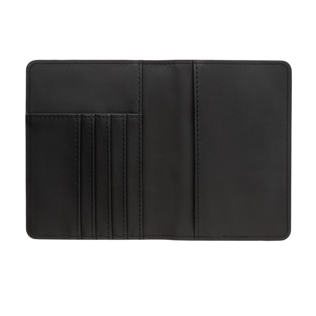 Set cadou de călătorie din PU reciclat, certificat GRS Swiss Peak  black