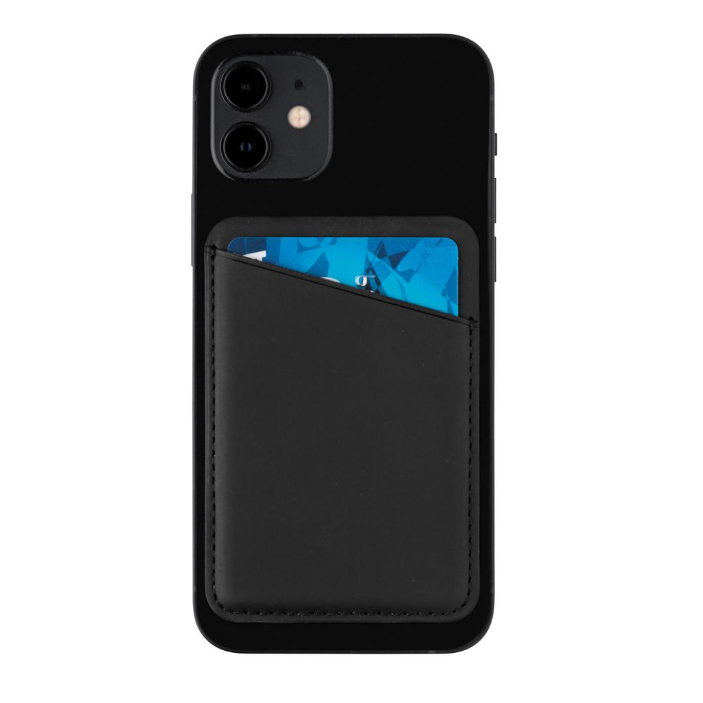 Suport magnetic de carduri pentru telefon black