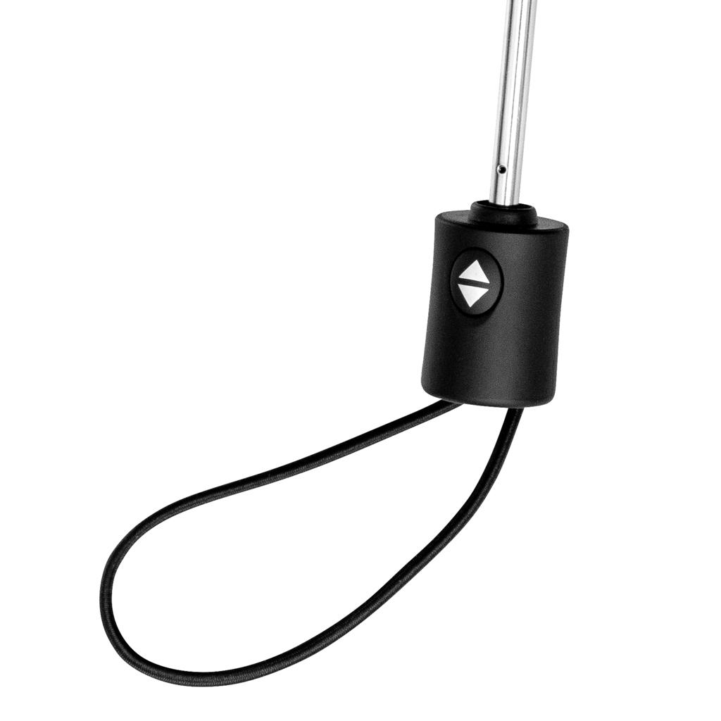 Umbrelă complet automată ultra-ușoară de 20,5” Swiss Peak Aware™ RPET black