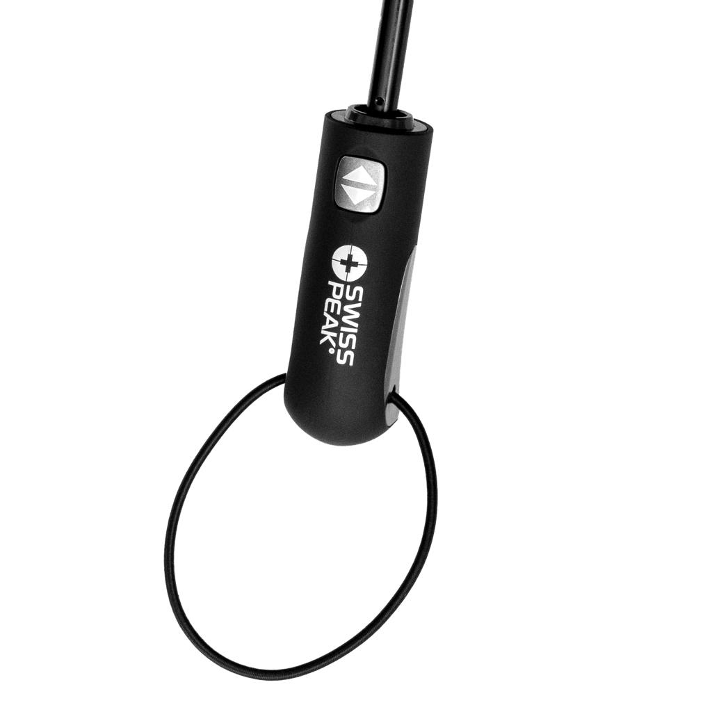 Umbrelă de furtună de buzunar de 27” Tornado Swiss Peak Aware™ black