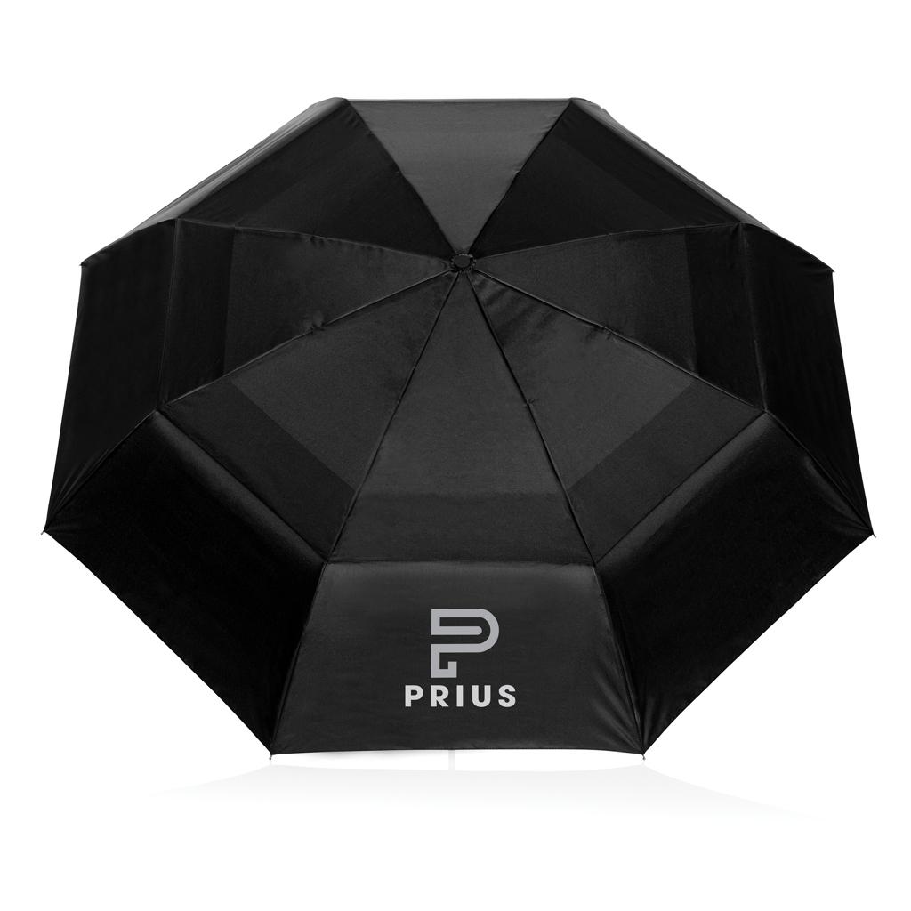Umbrelă de furtună de buzunar de 27” Tornado Swiss Peak Aware™ black