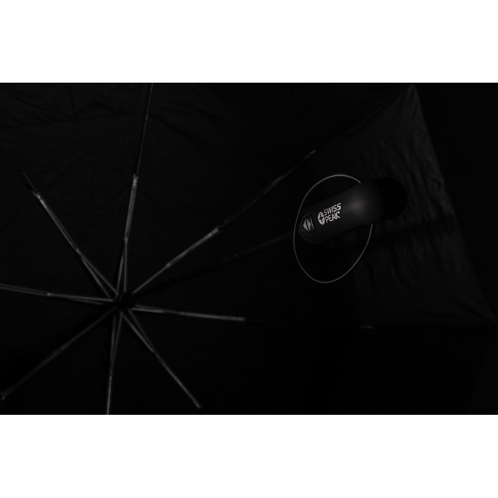 Umbrelă de furtună de buzunar de 27” Tornado Swiss Peak Aware™ black