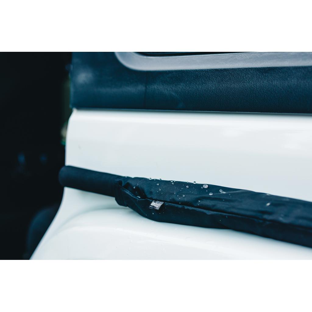 Umbrelă manuală ultra-ușoară de 25” din aluminiu Swiss Peak Aware™ black