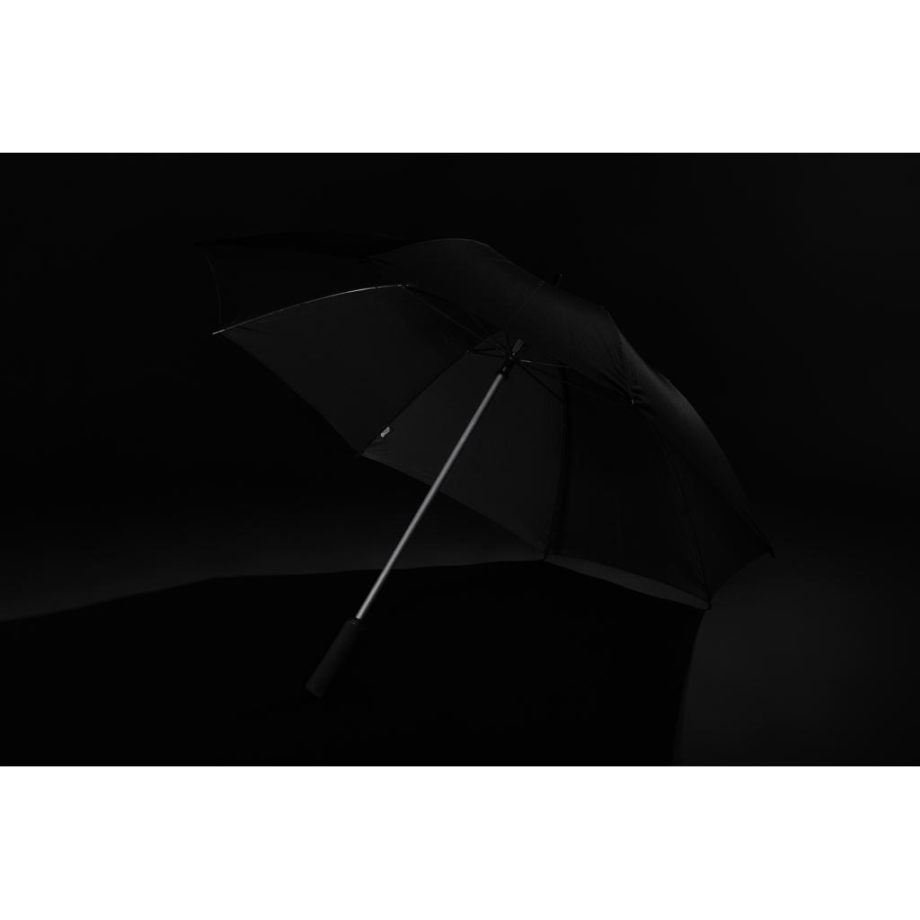 Umbrelă manuală ultra-ușoară de 25” din aluminiu Swiss Peak Aware™ black