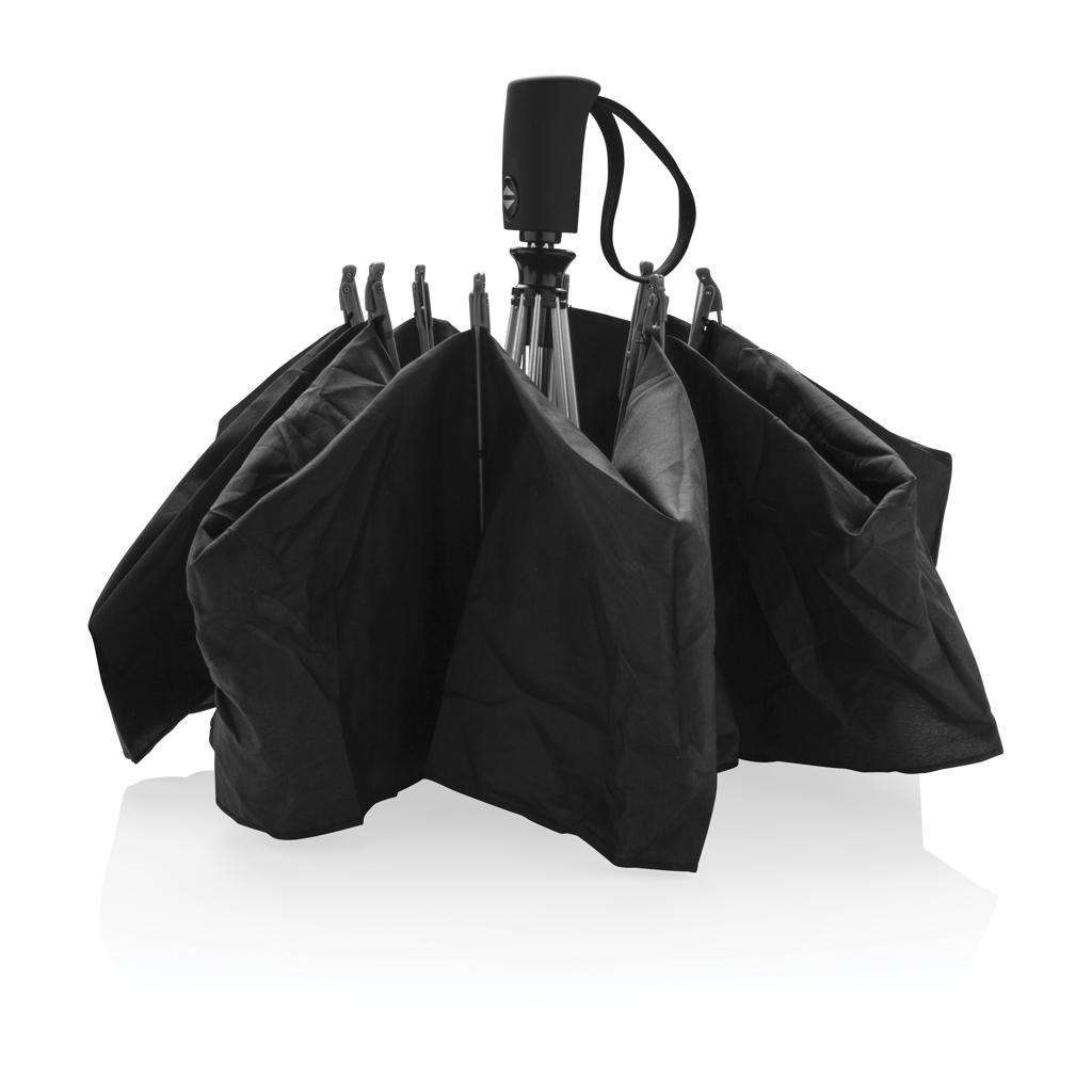 Umbrelă pliabilă reversibilă de 23', cu deschidere/închidere automată, SP AWARE™ black