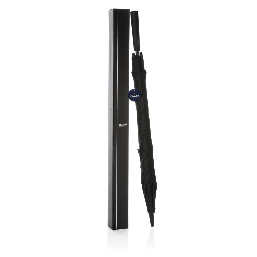Umbrelă de furtună de 23” Tornado Swiss Peak AWARE™ black